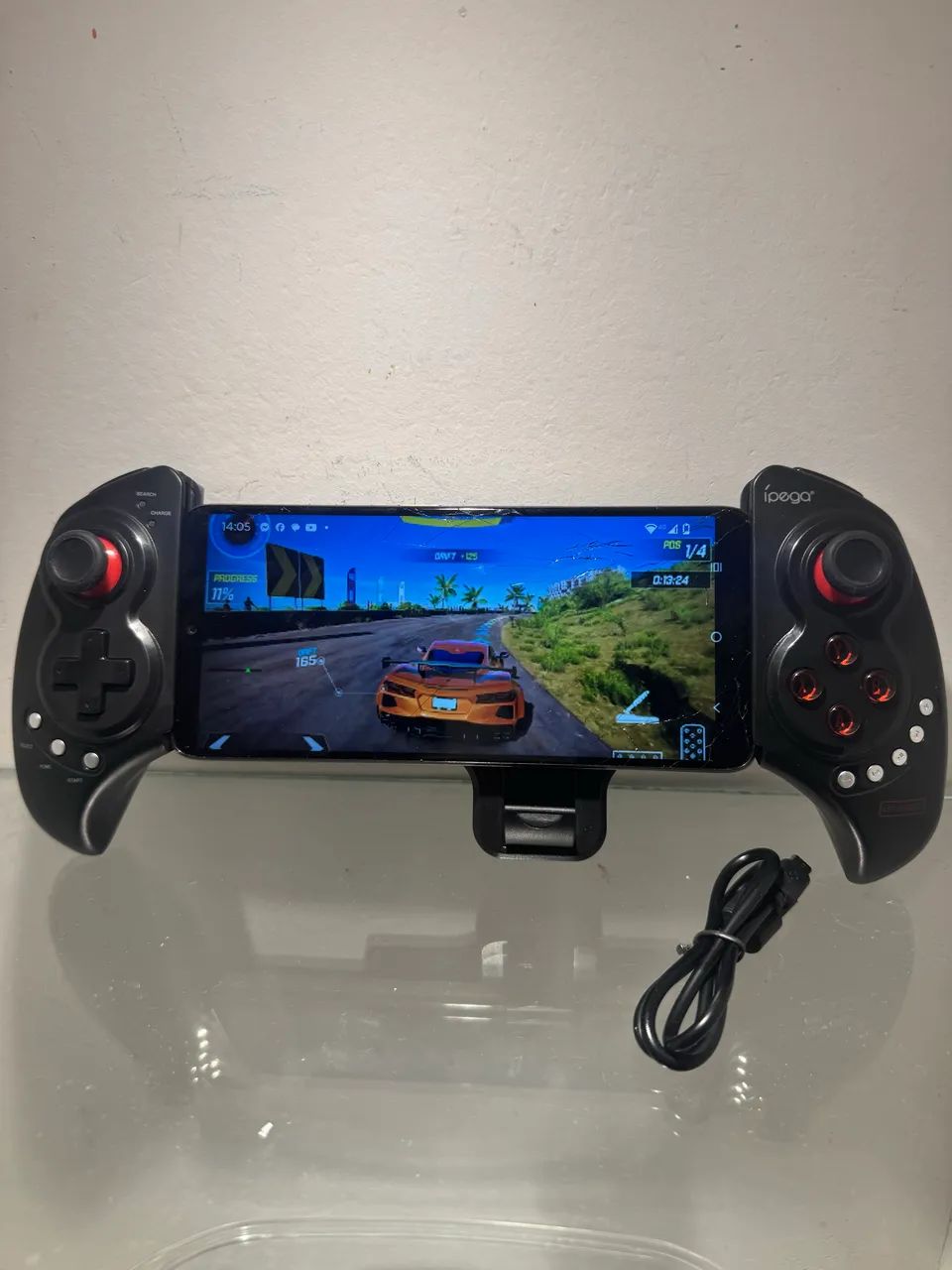 Controle game pad bluetooth - Foto 2