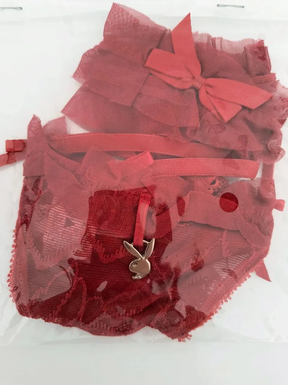 corselet marca play boy n 42 novo - Foto 3
