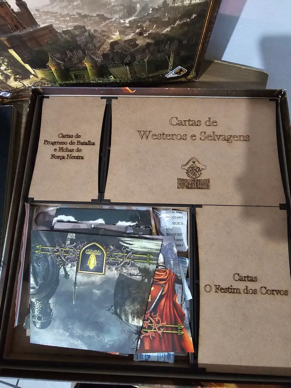 A Guerra dos Tronos Board Game + Insert MDF Bucaneiros - Foto 2