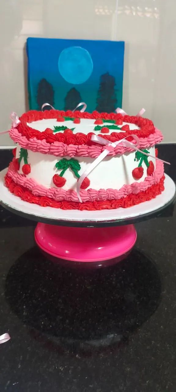 Bolo de aniversário 