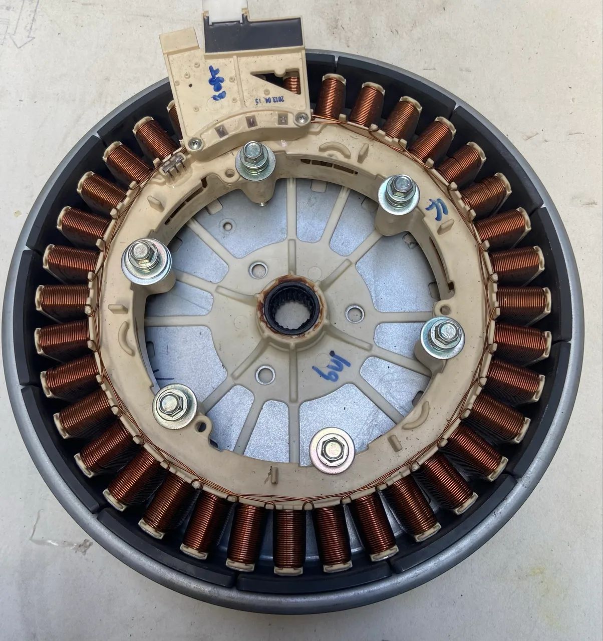 Estator com rotor, lava e seca Eletrolux LSE11 - Foto 5