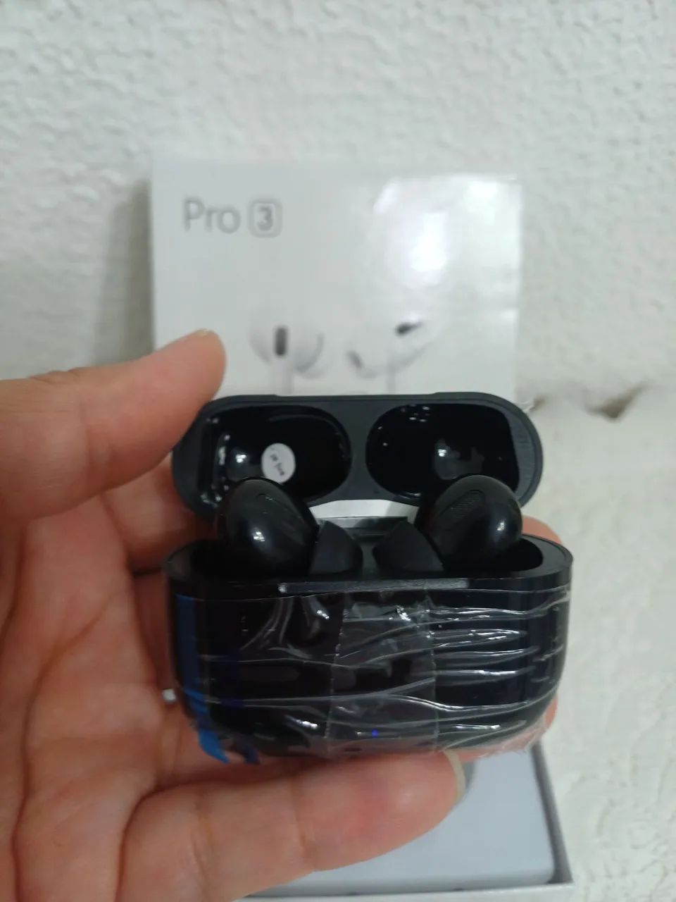 Fones de ouvido bluetooth tws preto  - Foto 3
