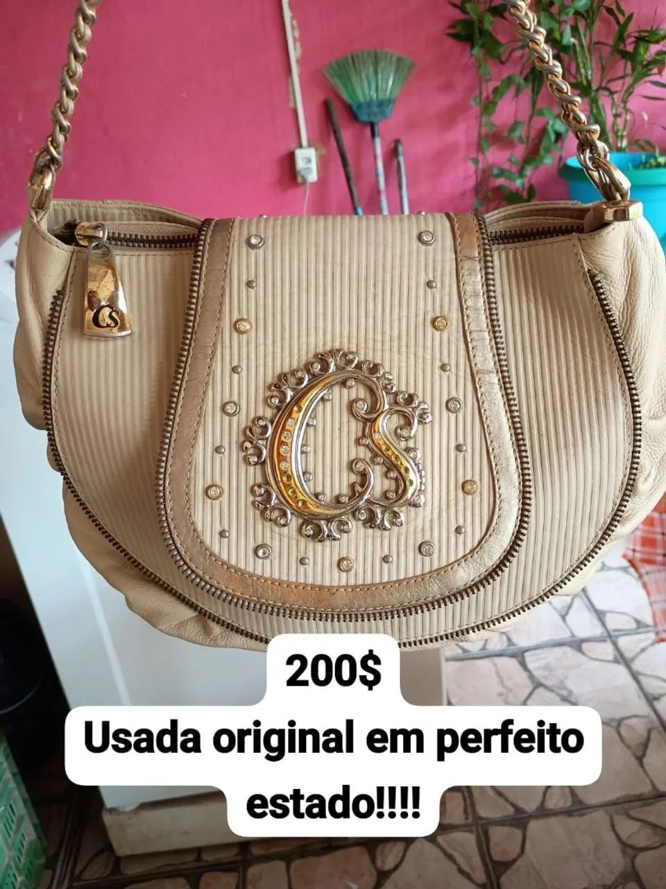 Novo é usado Constance couro e café, Carmen steffanis original ? - Foto 2