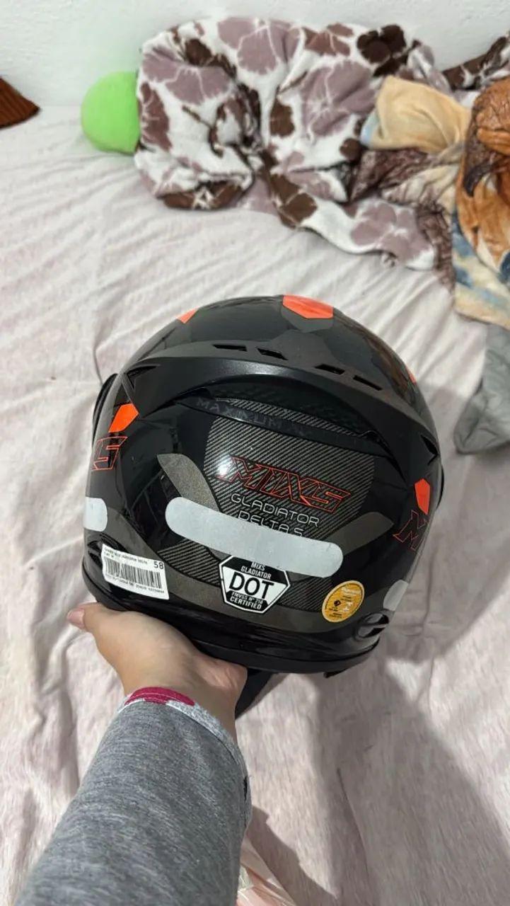 Capacete Mixs Gladiator Delta S - Foto 5