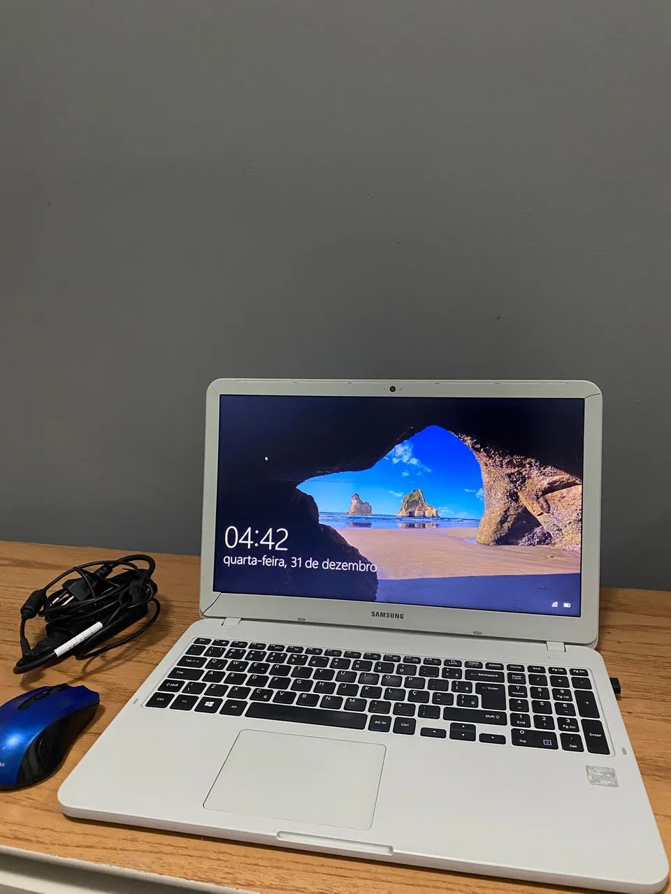 Notebook Samsung i3 Branco Espacial 