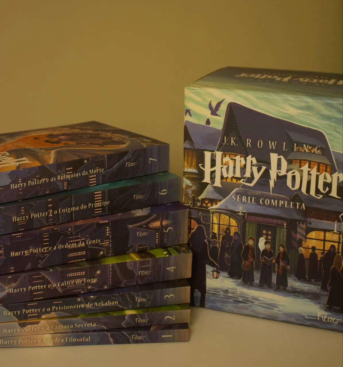 Box azul Harry Potter Scholastic 