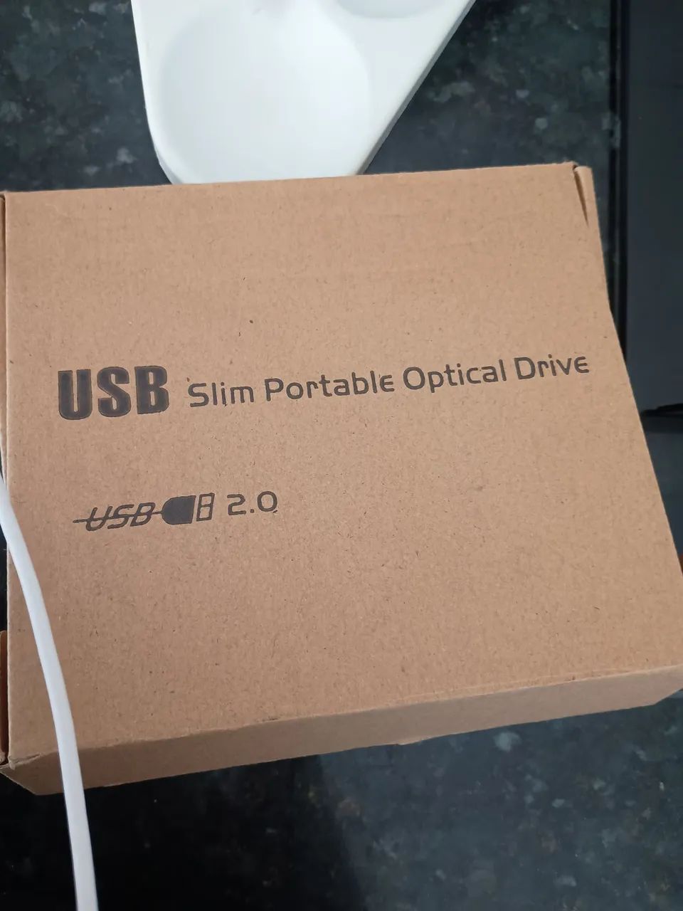 USB Slim Portable Optical Drive USB 2.0 - Foto 3