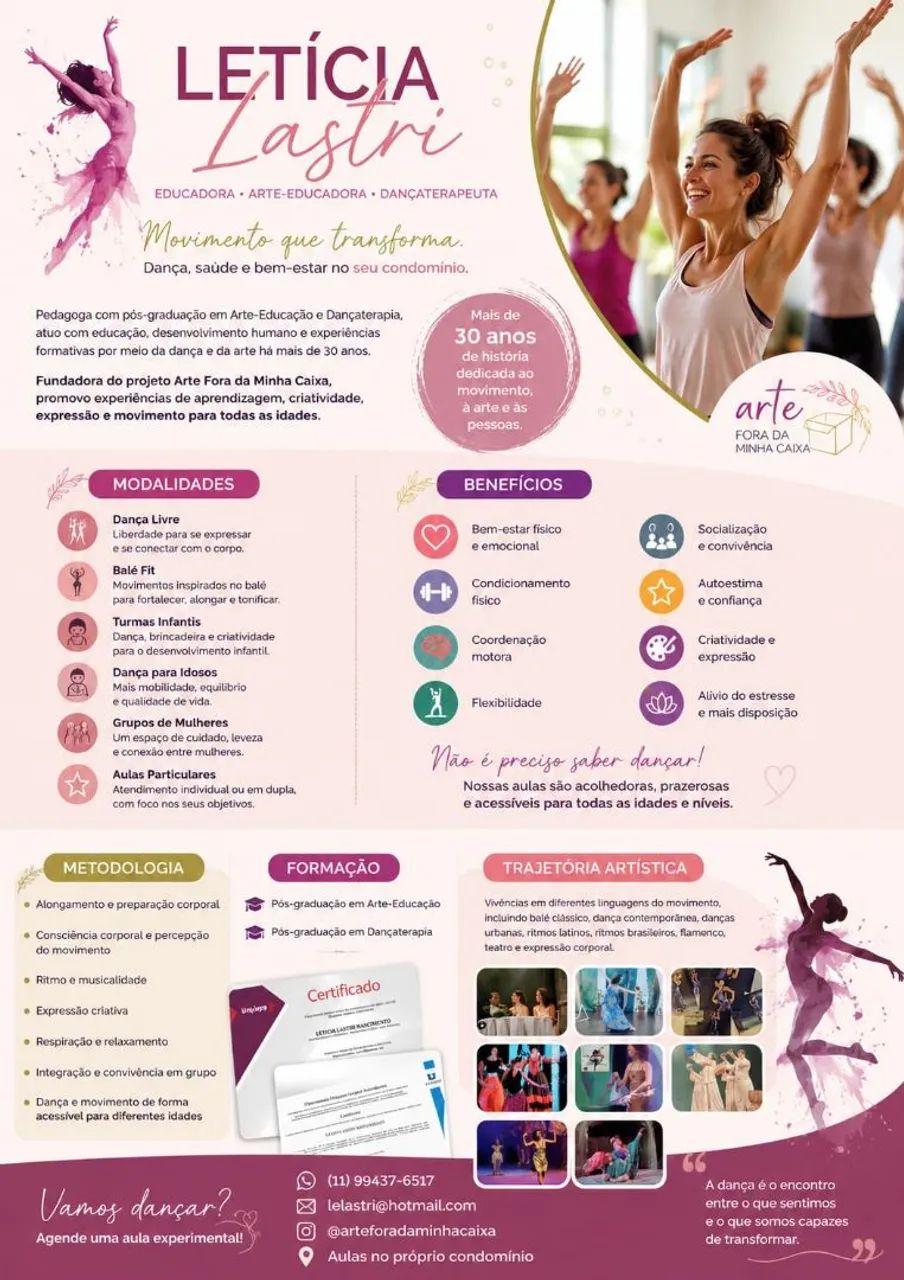 Aulas de Dança 