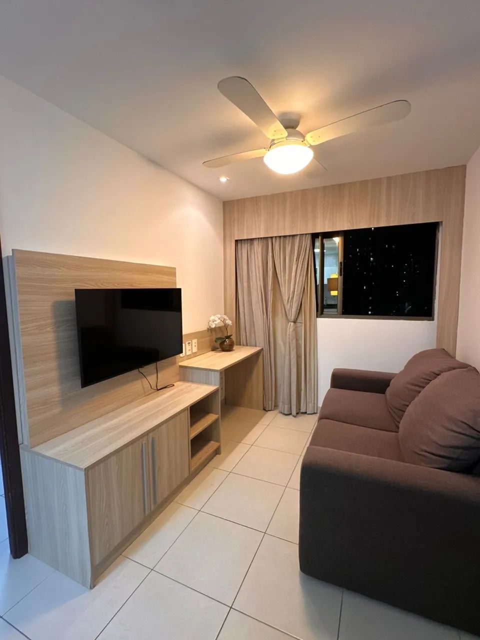 Excelente apartamento de 01 quarto em boa viagem mobiliado e decorado  - Foto 4