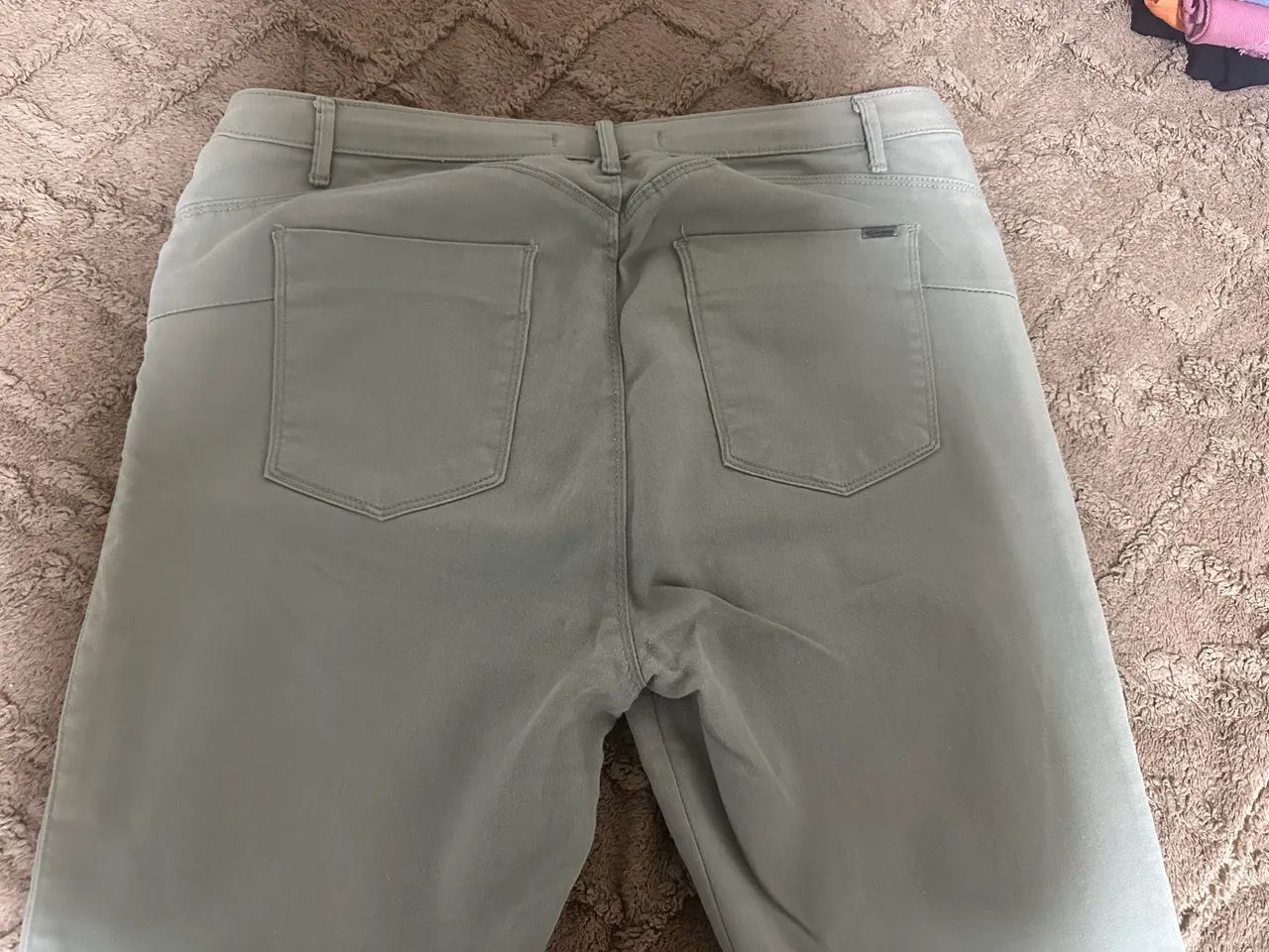 calça jeans verde 46 - Foto 3
