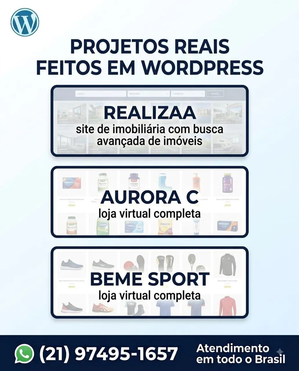 Criação de Sites e Lojas Virtuais em WordPress * A partir de R$490 - Foto 4