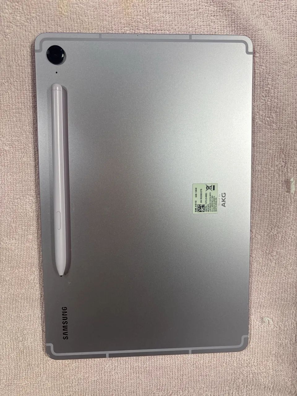 Samsung Galaxy Tab S9 FE Rosê + S Pen Original - Peças de Celular