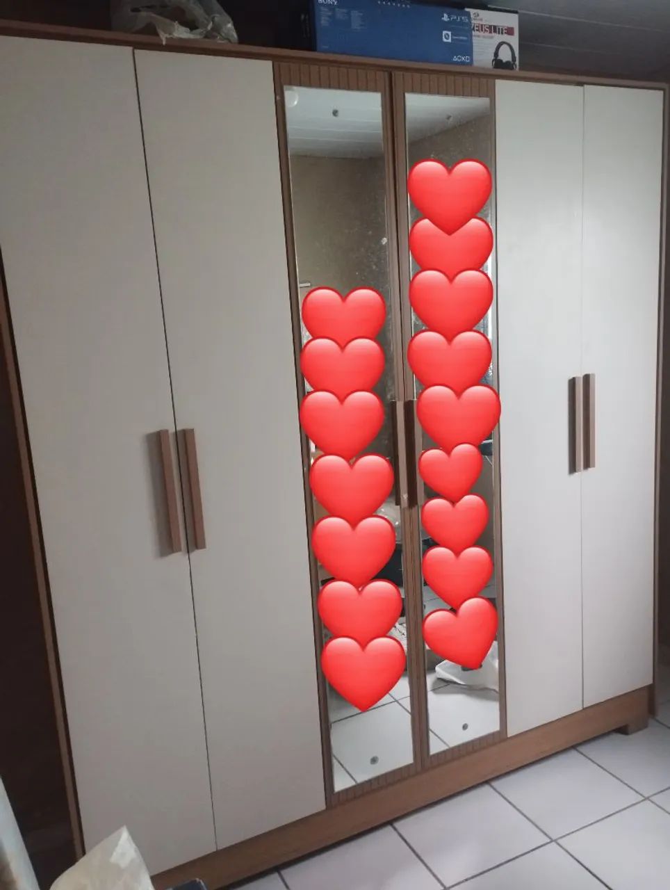 Selling 6-door wardrobe