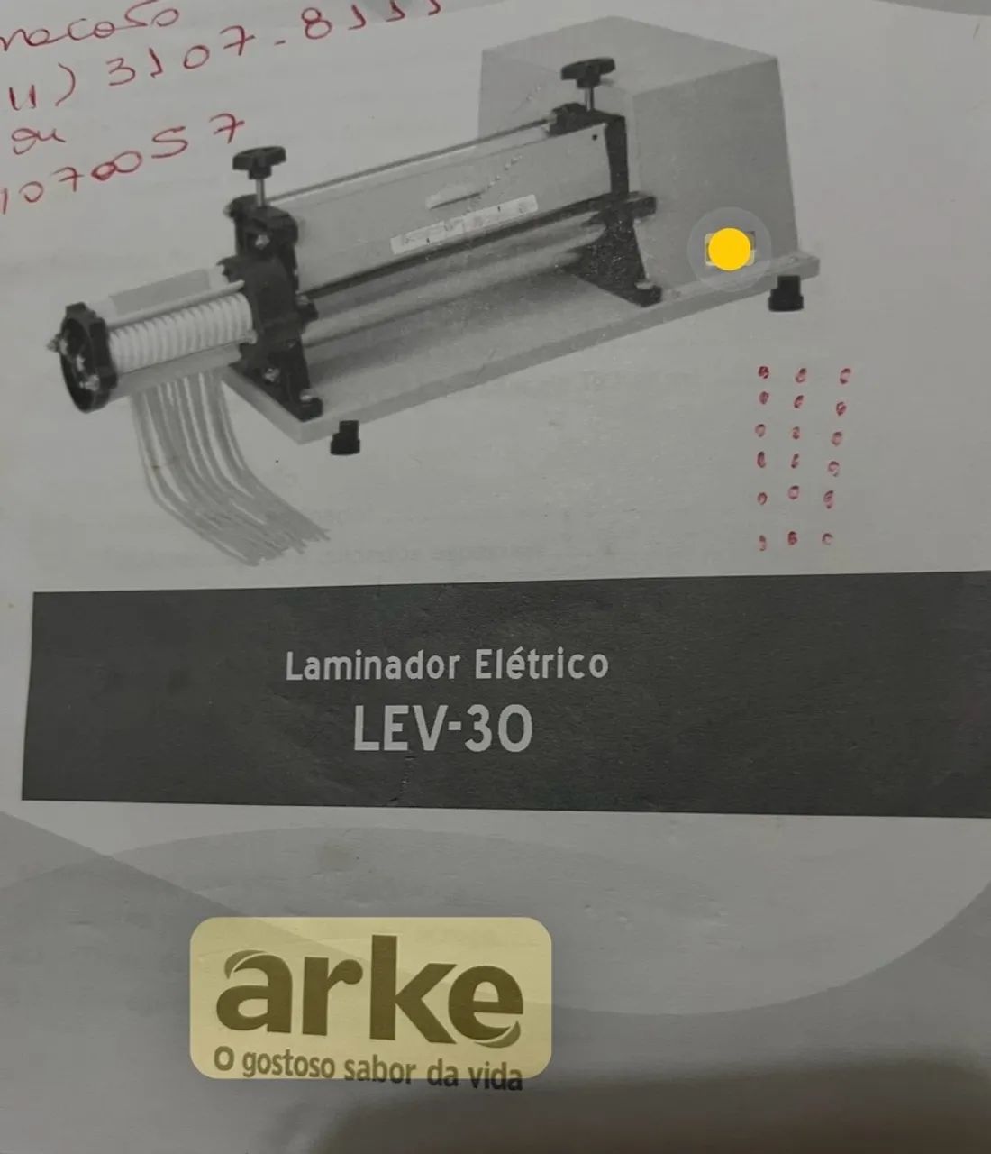 Laminador Elétrico Arke Lev-30