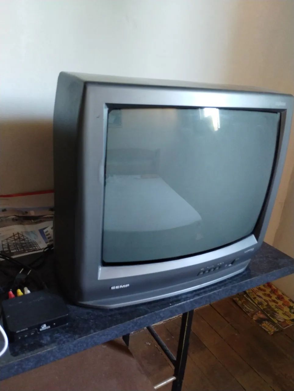 Tv tubo com conversor - Foto 2