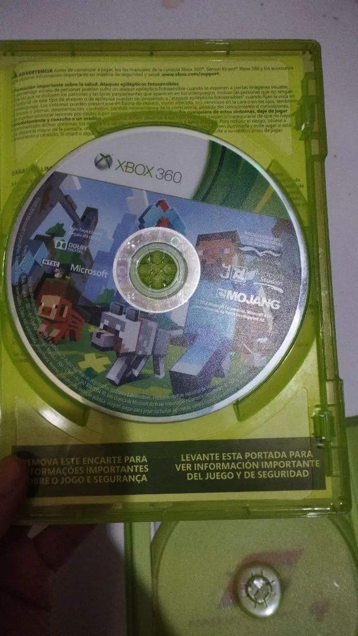 Jogo Minecraft Xbox360 Original