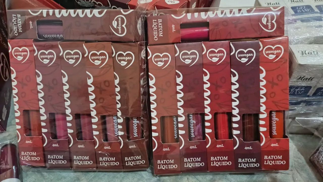 Batom matte líquido 6 por 25,00 reais  - Foto 2