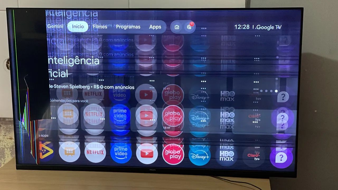 Tv Philips 50 com defeito - Foto 3