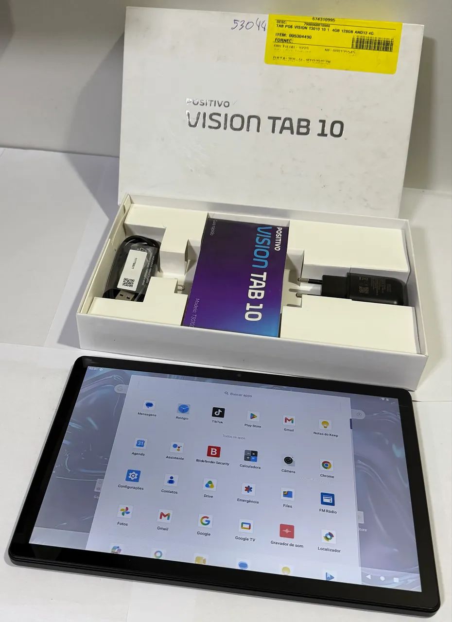 Tablet Vison Tab 10 - Tela 10.1 128gb  - Foto 4