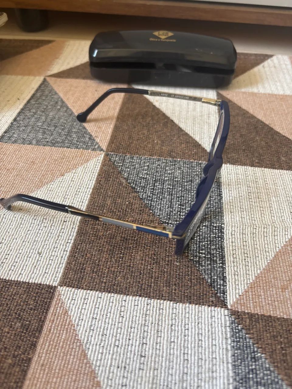 Armação Oculos Azul Marinho - Foto 3