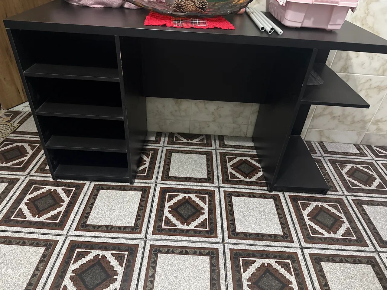 Mesa Preta em mdf
