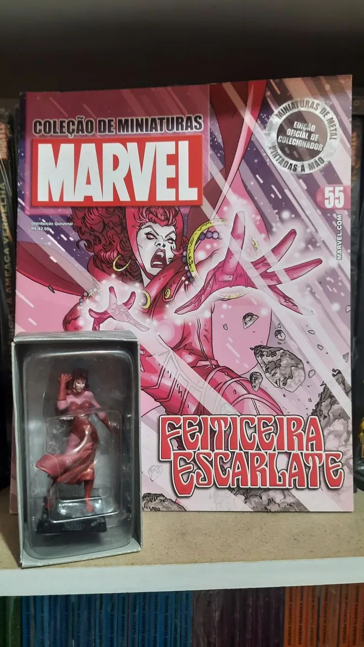FEITICEIRA ESCARLATE MARVEL EAGLEMOSS ORIGINAL  - Foto 3