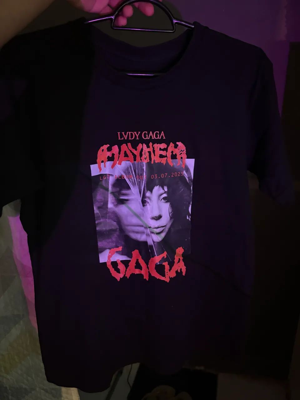 Camisa lady gaga mayhem 