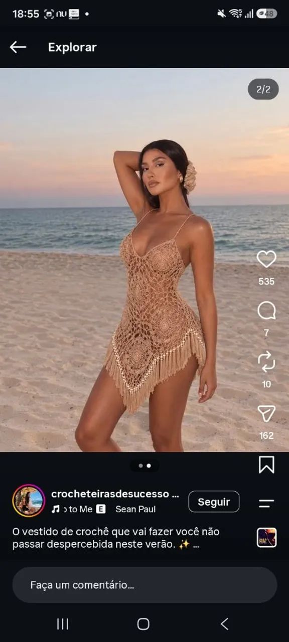 Roupas em croche  - Foto 5