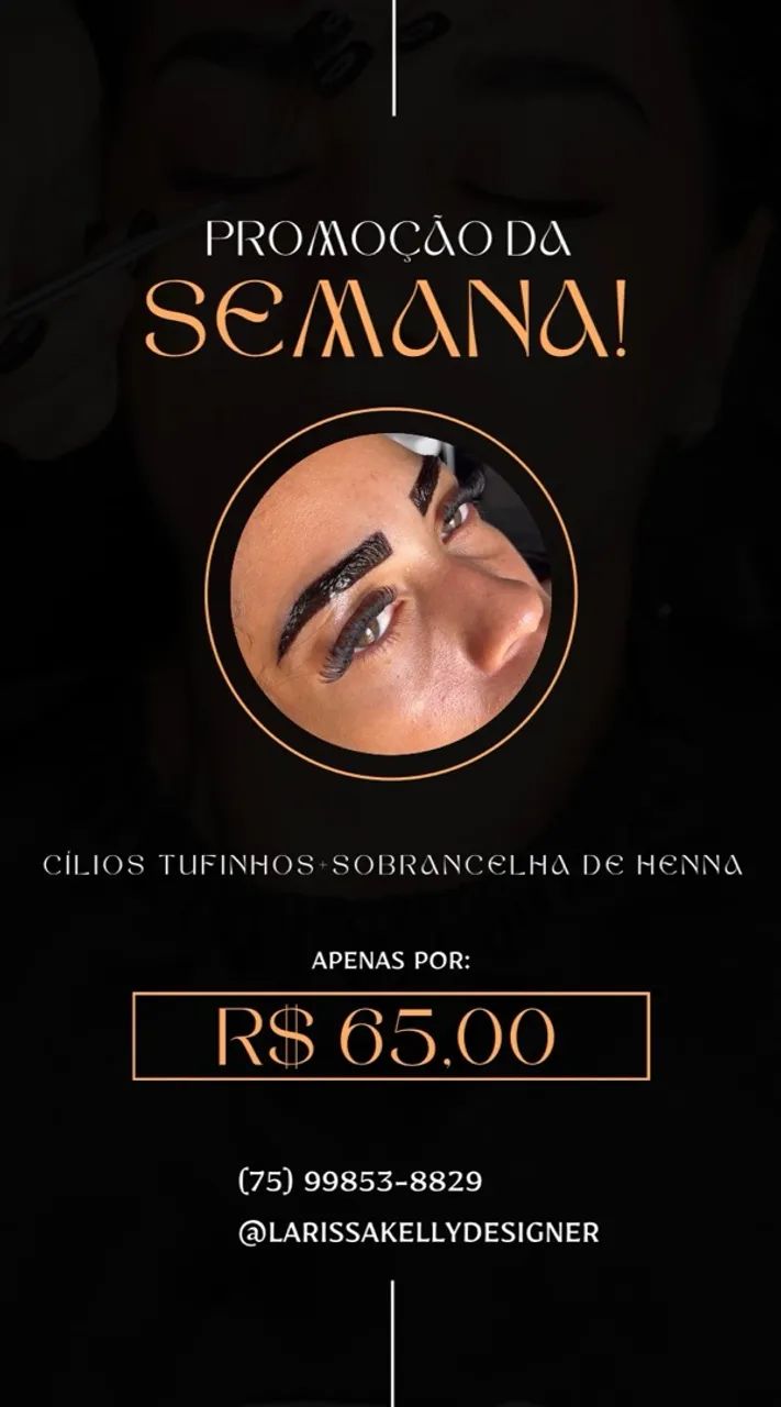 CÍLIOS E SOBRANCELHAS 