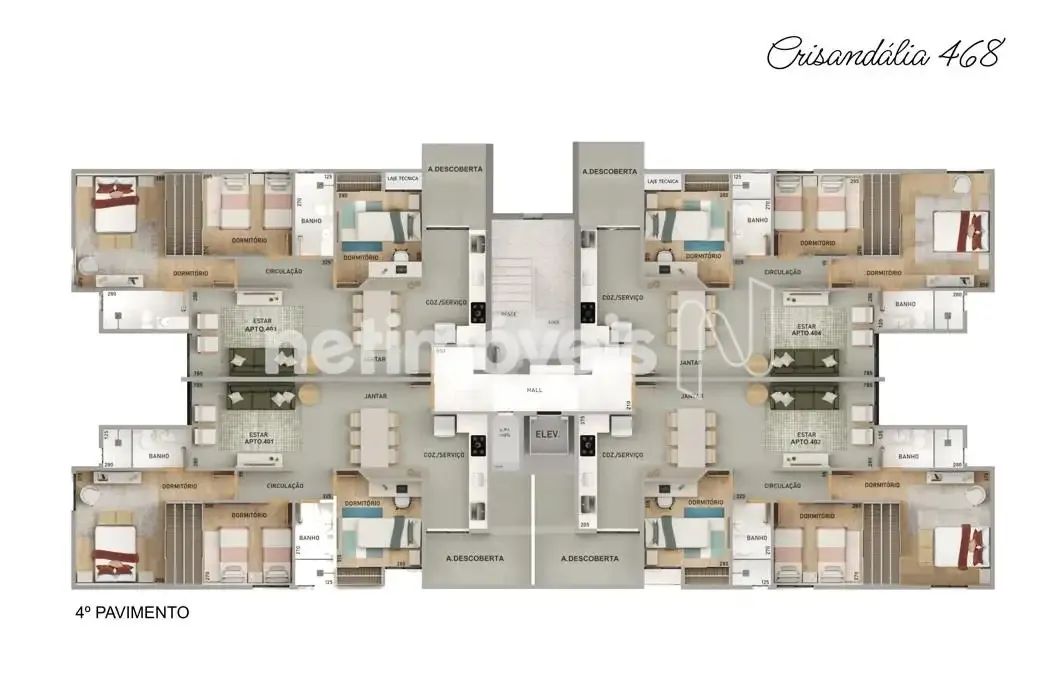 Venda Apartamento 3 quartos Caiçaras Belo Horizonte - Foto 4