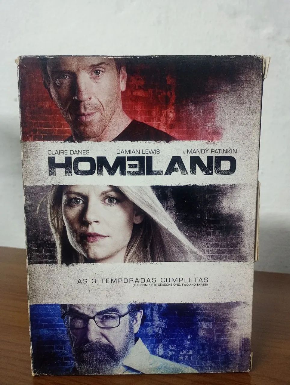 Box DVD Série - HOMELAND 1,2,3 TEMPORADA COMPLETA - DVD, Blu-Ray e