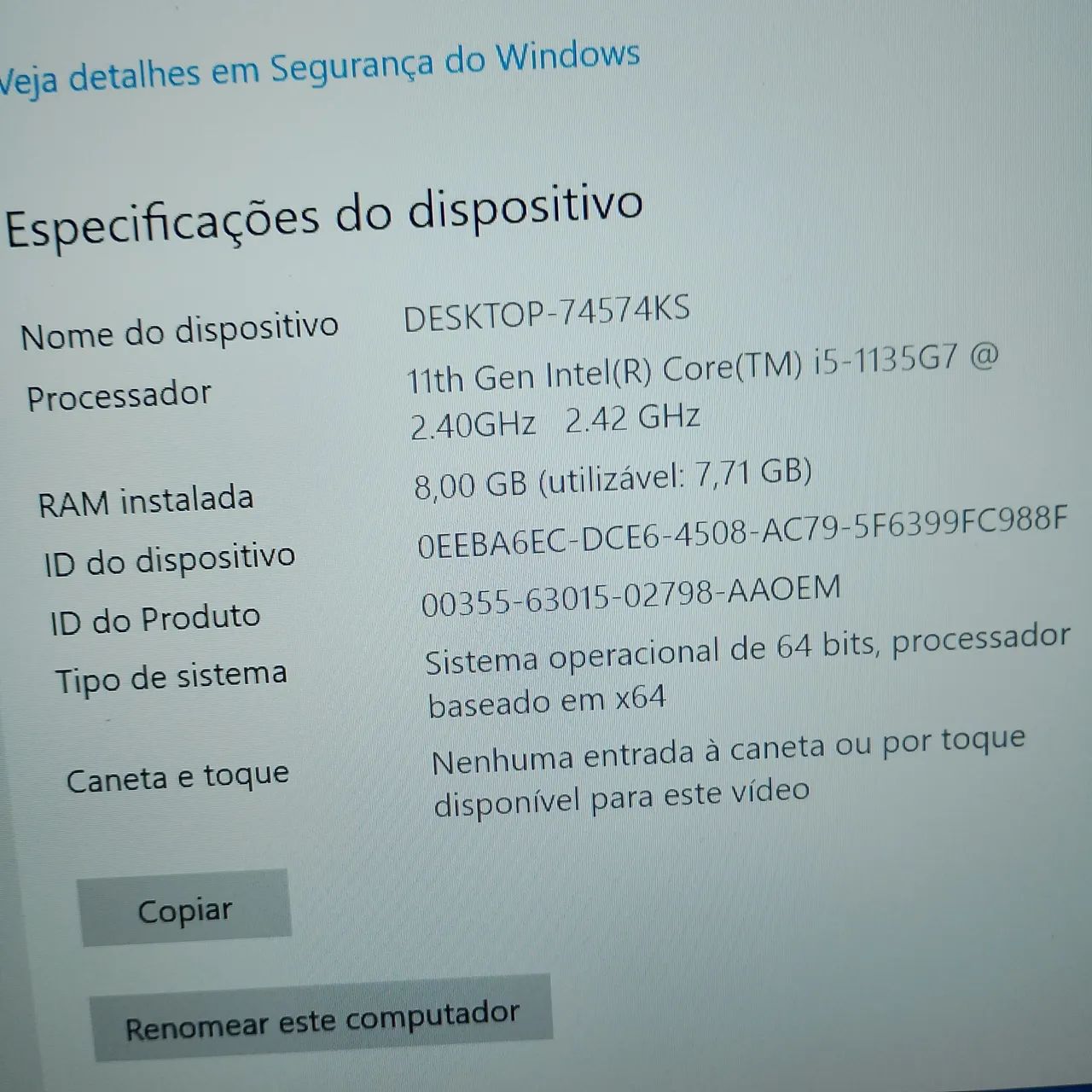 NOTEbook ThinkPad empresarial i5 11th ( rápido) - Foto 2
