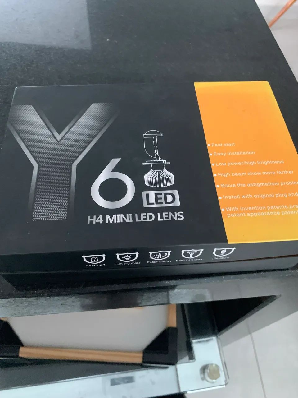 kit Farol Led - mini projetor  - Foto 2