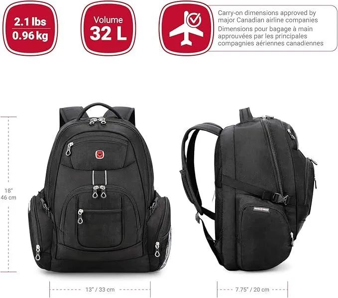 Mochila para laptop SWISSGEAR 2449  - Foto 2