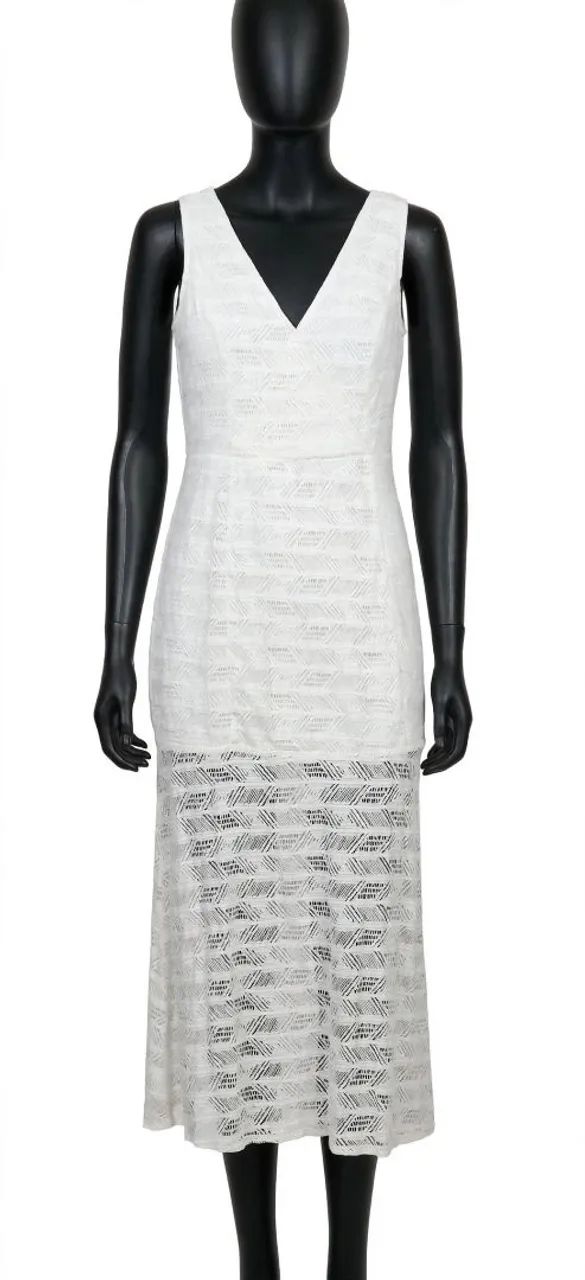 VESTIDO DE RÉVEILLON BRANCO TAM: 42 