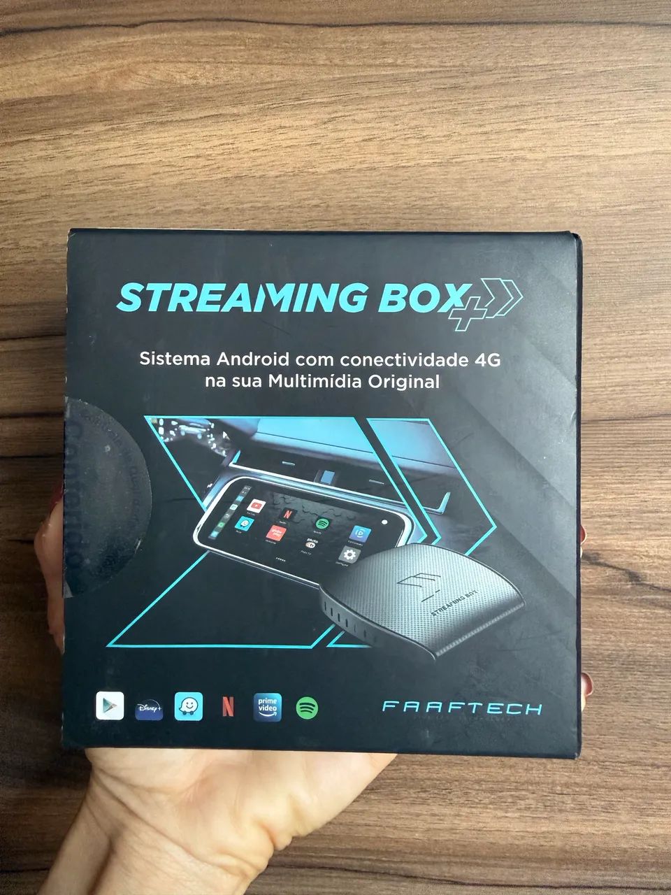 Streaming Box+ Faaftech 64GB 4G Original - Automotivo - Foto 5