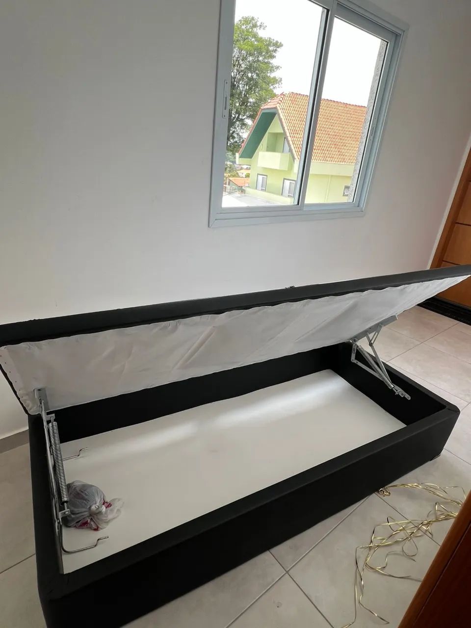 Cama baú com colchão 