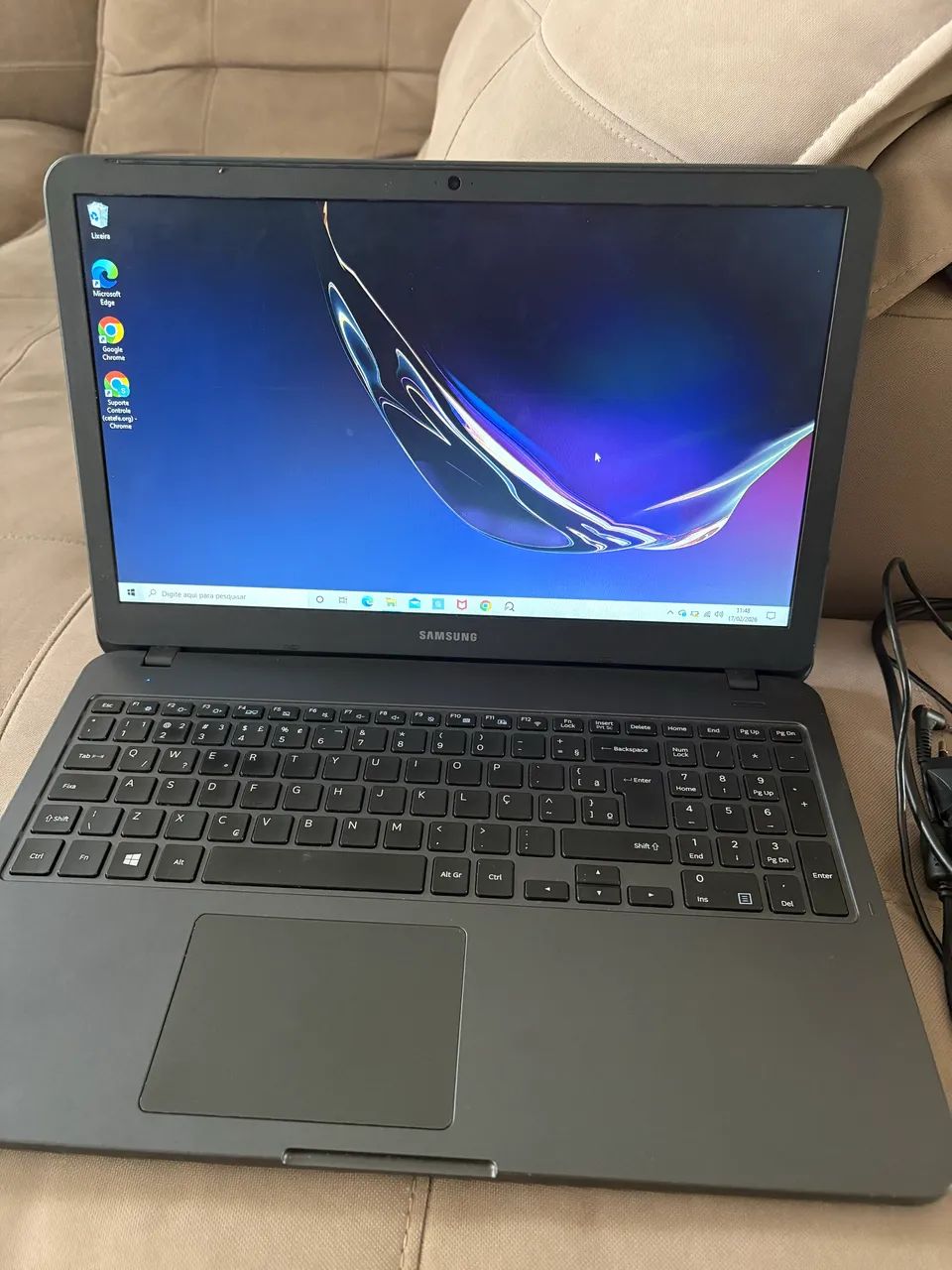 Notebook Samsung 16 polegadas