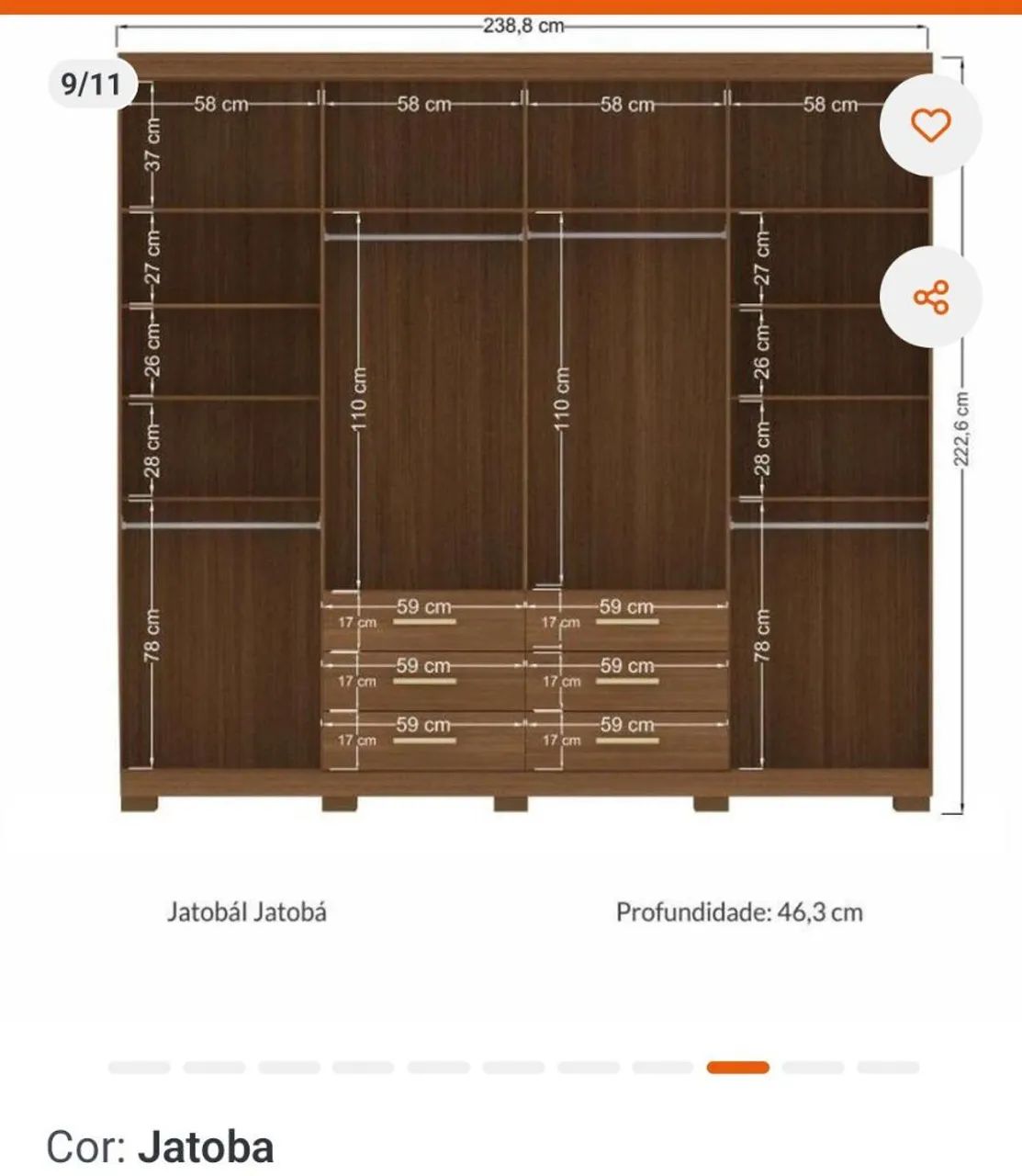 Guarda Roupa novo - Foto 2