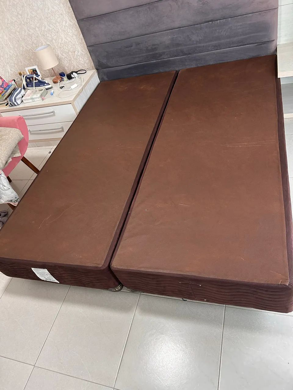 Base box cama casal queen - Foto 2