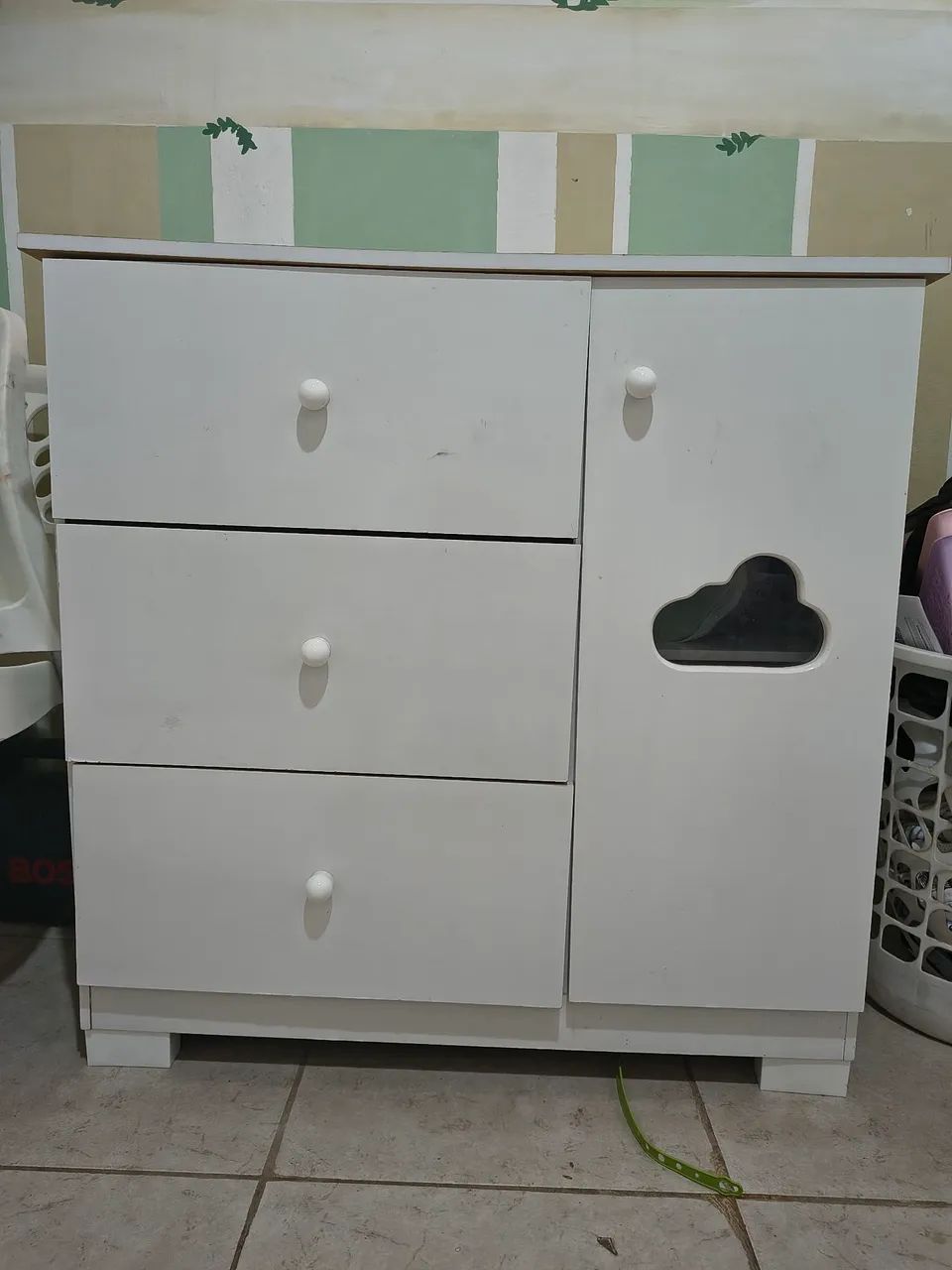 Guarda roupa e cômoda infantil  - Foto 3