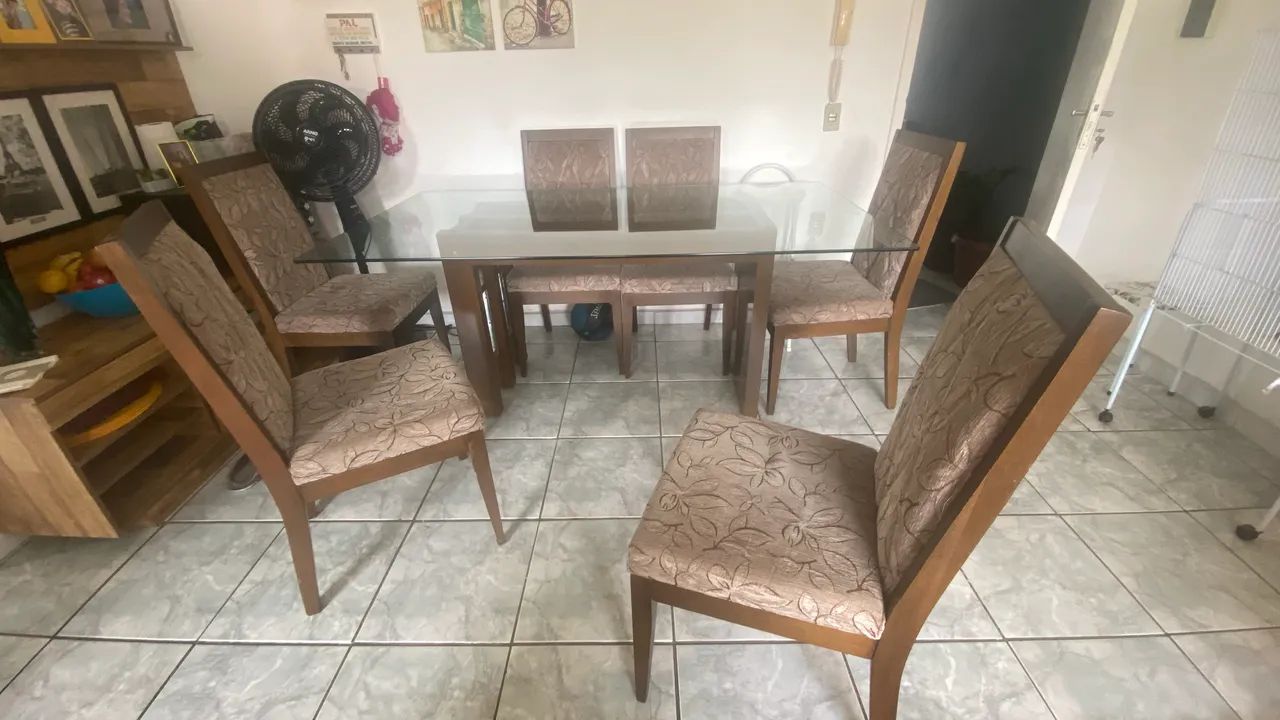 Mesa Jantar com 6 cadeiras - Foto 5