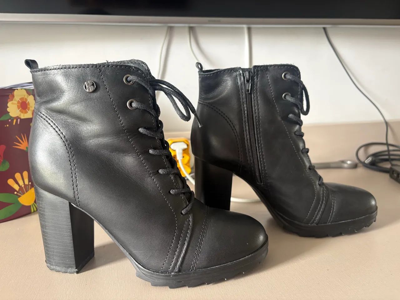 Bota Bottero couro nova  - Foto 2