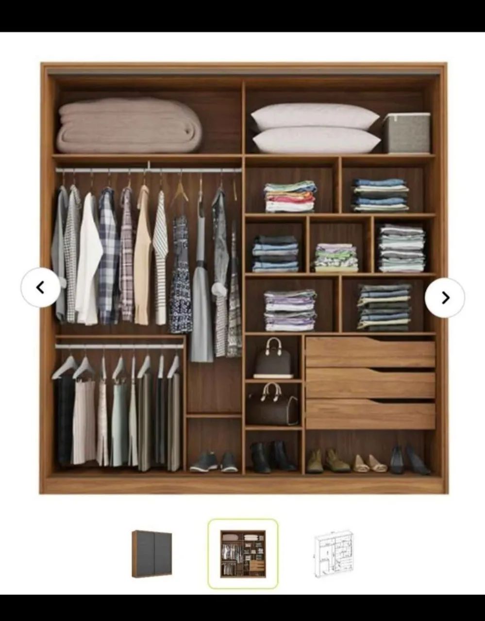 Guarda roupa Belga demartez  - Foto 3