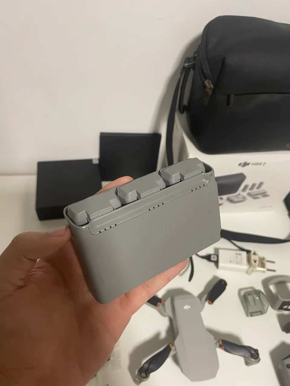DJI MINI 2 COMBO FLY MORE EM PERFEITO ESTADO  - Foto 4