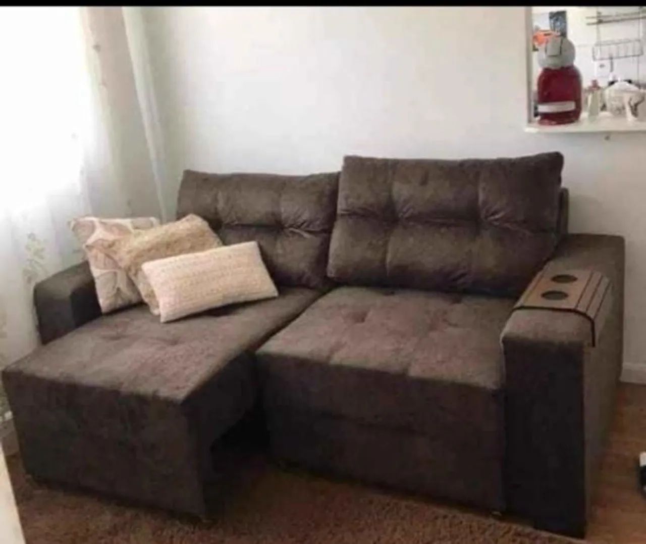 SOFÁ RETRÁTIL FIXO TEXAS 1.80M - Foto 3