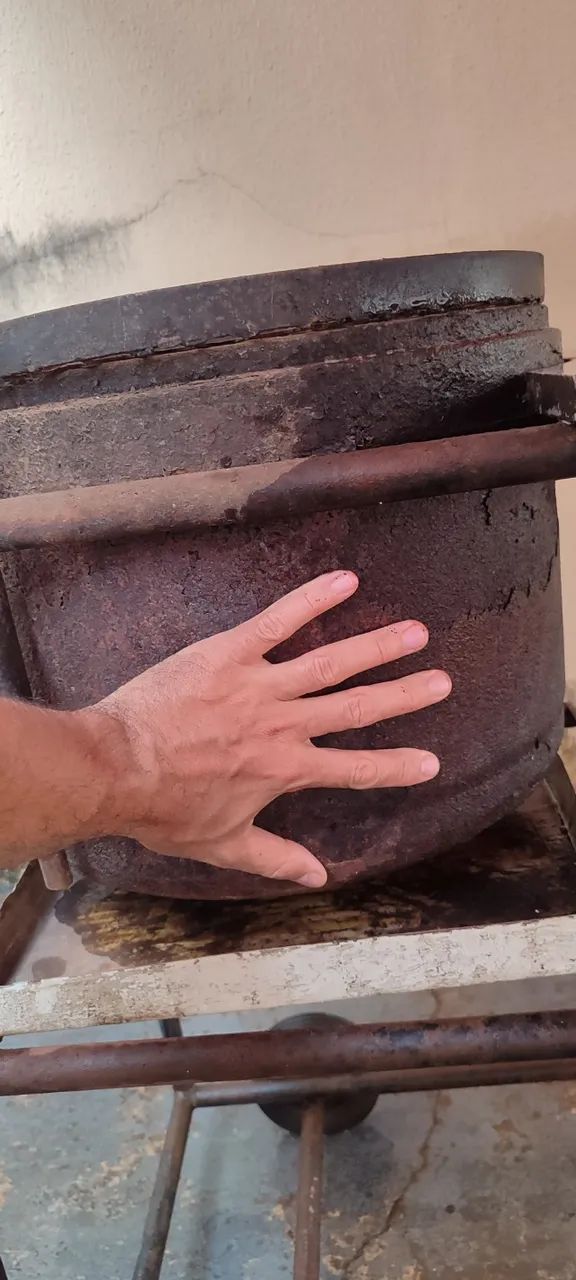 Churrasqueira Móvel de Roda de Caminhão com Bancada de Mármore - Foto 5