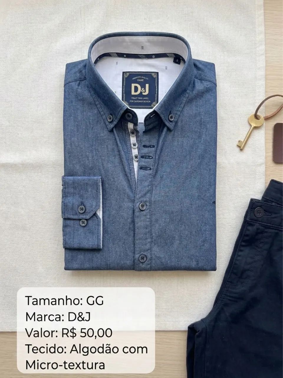 5 Camisas Sociais - Foto 2