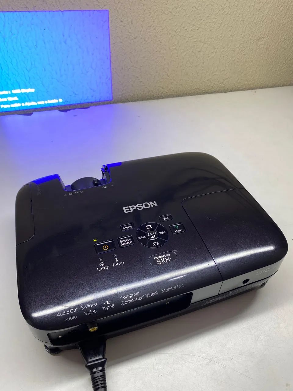 Projetor Epson/ Completo/ Garantia 