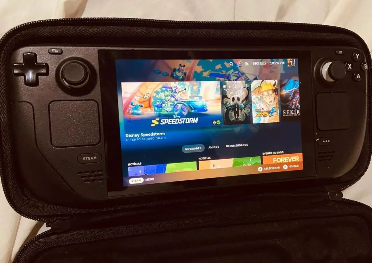 Steam deck LCD 64gb novo , somente venda - Consoles de Vídeo Game